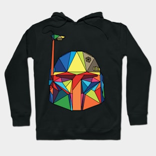 Boba Fett x Mandalorian Geometric Hoodie